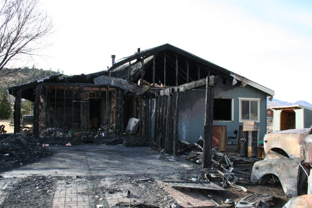 What to Know About Natural Disasters and Insurance 1 Fire Damaged Home in Flagstaff