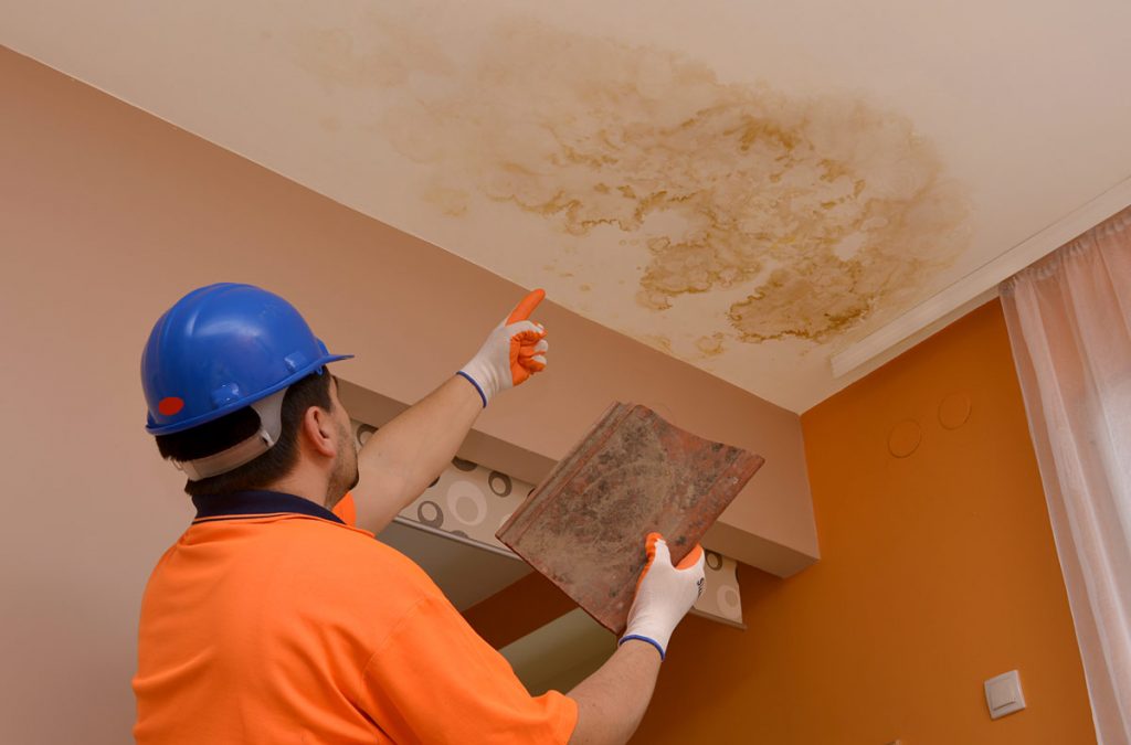 Water Damage in Ceiling blog